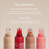 Tinted Lip Butter Balm – Vegan Conditioning Lip Balm for Instant Moisture, Shine & Hydration – Softening & Soothing – Birthday Cake