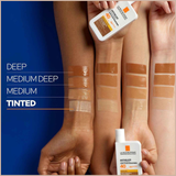 Anthelios Ultra-Light Mineral Sunscreen SPF 40 – Tinted Broad Spectrum Face Sunscreen with Titanium Dioxide, Oil-Free Matte Finish - Tinted