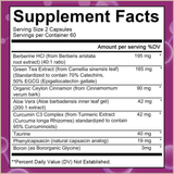 GLP-1 Support Supplement – Berberine, Green Tea & Cinnamon – Metabolism, Blood Sugar & Weight Management Support – 120 Capsules