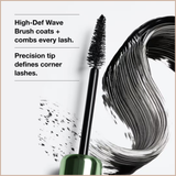 High Impact High-Fi Full Volume Mascara – Ultra-Pigmented Fiber Mascara for Maximum Lash Volume