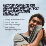 Nutrafol Men’s Hair Growth Supplements – 1-Month Supply for Visibly Thicker Hair & Improved Scalp Coverage
