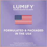 Redness-Relief Eye Drops for Whiter, Brighter Eyes (Fast Acting, Long Lasting)
