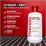 Hydrating Milky Face Toner for Soothing, Softening & Barrier Support