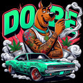 Dope Weed Dog PNG File Smoking Cartoon Design